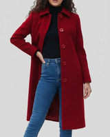 Chelsea Women's Long Single-Breasted Trench Coat