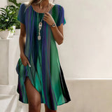 Lagos Boho Ombre Midi Dress